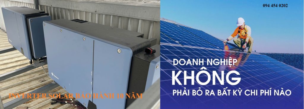 Lắp đặt điện mặt trời 120kWp chi phí 0 đồng tại Long An