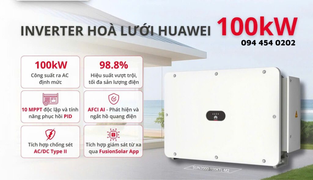 Lắp đặt điện mặt trời nhà máy Wagon Nhơn Trạch Đồng Nai | GP Tech phan phoi inverter huawei 100 150kw gia re | GP Tech